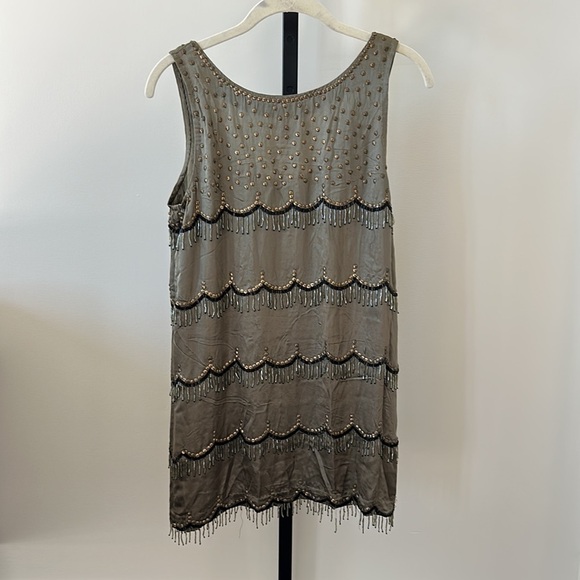 Antik Batik 38/S Dress Hippie Chic Silk Drees - Picture 3 of 4